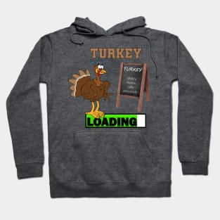 Funny Stressed Turkey Thanksgiving Day Dinner Hoodie